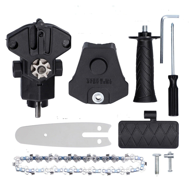 Kit Adaptador de Motosserra para Furadeira e Parafusadeira Elétrica Drill Chainsaw 6 Pol - Casa TechX