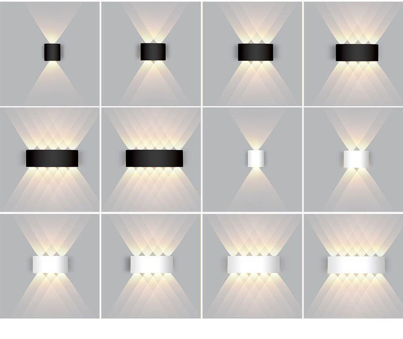 Arandela de Parede Externa em LED Á prova d'água - Casa TechX